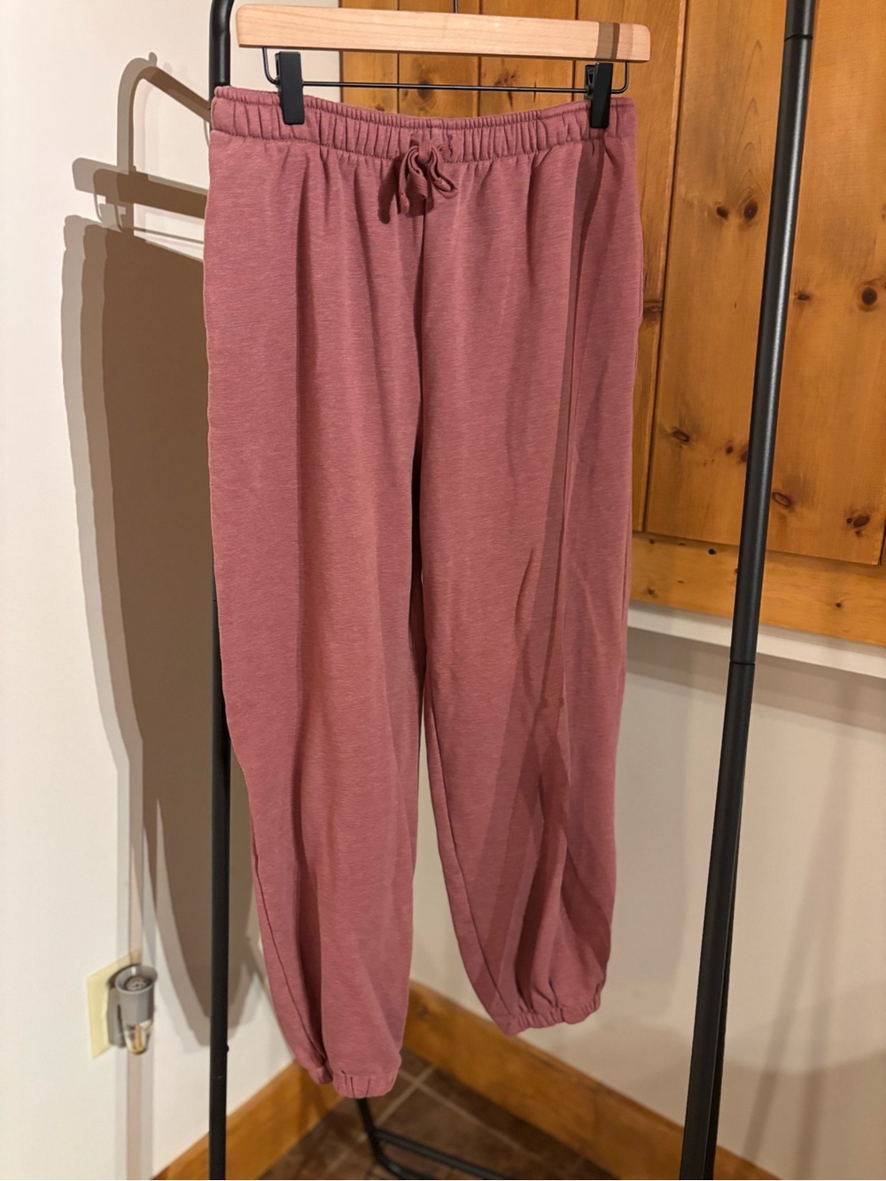 American Eagle Outfitters Mauve Pull-On Jogger Pants